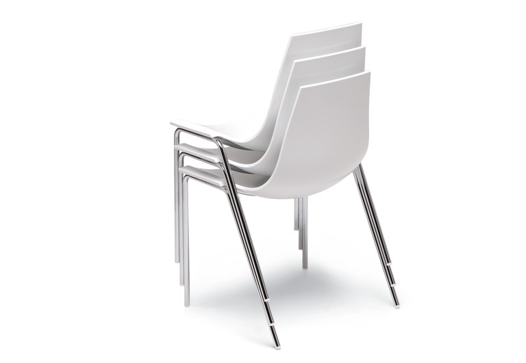 Silla Elena apilable
